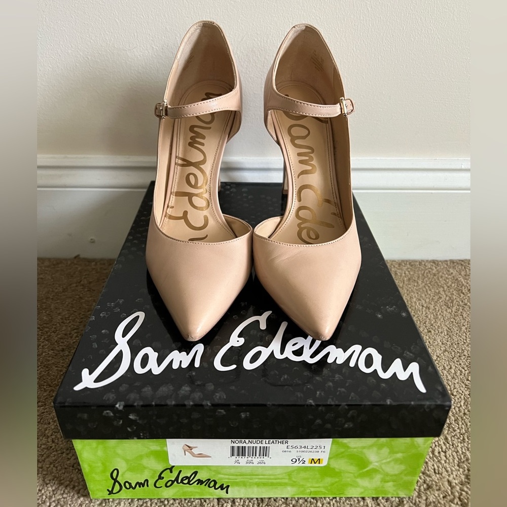 Sam Edelman Harlow Pump – Nude – Size 9.5M